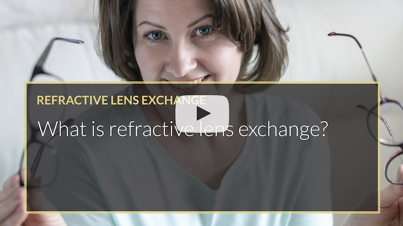 What is refractive lens exchange