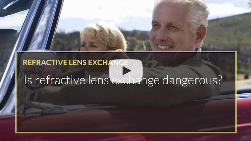 Is refractive lens exchange dangerous iLase UK Wales Mohammed Muhtaseb