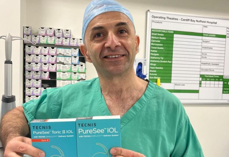 New treatment option for cataract patients with Prof